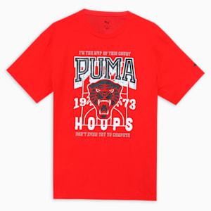 Rival Rage Youth Relaxed Fit Basketball Tee, For All Time Red, extralarge-IND