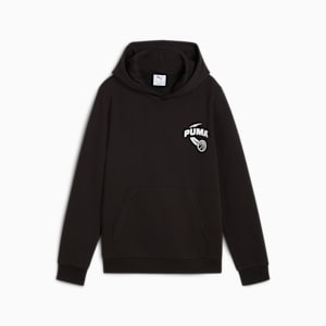 Posterize Basketball Big Kids' Hoodie, PUMA Black, extralarge