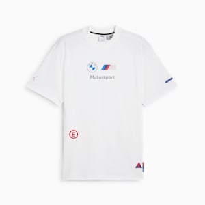 BMW M Motorsport Badge Men's Tee, PUMA White, extralarge