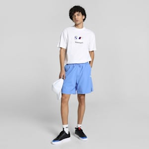 BMW M Motorsport Men's Badge Tee, PUMA White, extralarge-IND