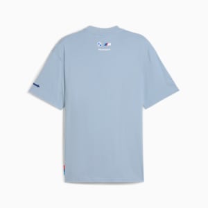 BMW M Motorsport Badge Men's Tee, Blue Wash, extralarge