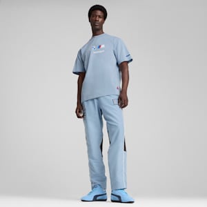 BMW M Motorsport Men's Badge Tee, Blue Wash, extralarge-IND