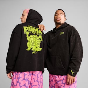 Sudadera hombre PUMA HOOPS x TMNT, PUMA Black, extralarge
