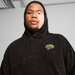 Sudadera hombre PUMA HOOPS x TMNT, PUMA Black, extralarge
