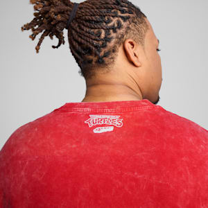 PUMA x TMNT Men's Basketball Tee, For All Time Red, extralarge