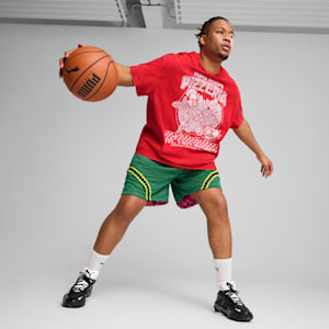 PUMA x TMNT Men's Basketball Tee, For All Time Red, extralarge