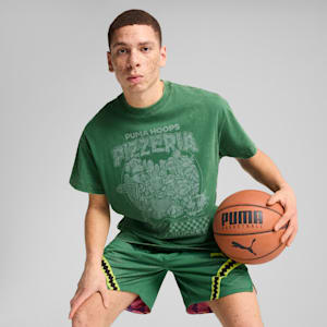 PUMA x TMNT Men's Basketball Tee, Vine, extralarge