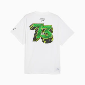 Playera PUMA HOOPS x TORTUGAS NINJA II para hombre, PUMA White, extralarge