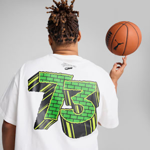 PUMA x TMNT Men's Basketball Tee, PUMA White, extralarge