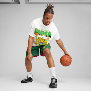 PUMA x TMNT Men's Basketball Tee, PUMA White, extralarge