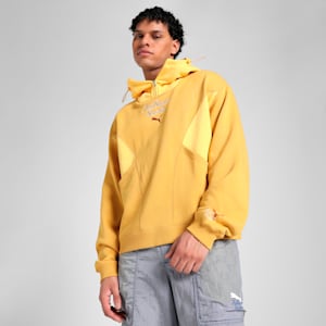 PUMA x KIDSUPER Progressive Men's Oversized Hoodie, Archive Gold, extralarge-IND