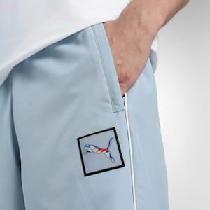 BMW M Motorsport SDS 2.0 Badge Men's Relaxed Fit Pants, Blue Wash, extralarge-IND