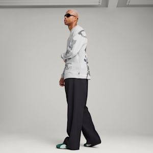 メンズ PUMA x NACHO 長袖 Tシャツ, Ash Gray, extralarge-JPN