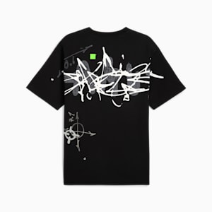 PUMA x NACHO Men's Relaxed Fit Tee, PUMA Black, extralarge-IND