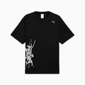PUMA x NACHO Men's Relaxed Fit Tee, PUMA Black, extralarge-IND