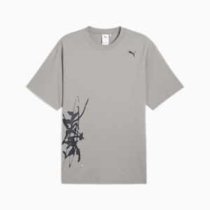メンズ PUMA x NACHO 半袖 Tシャツ, Concrete Gray, extralarge-JPN