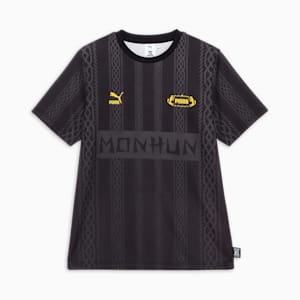 ユニセックス PUMA x モンスターハンター フットボール 半袖 Tシャツ, PUMA Black, extralarge-JPN