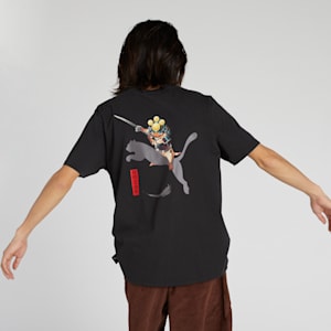 ユニセックス PUMA x モンスターハンター 半袖 Tシャツ 3, PUMA Black, extralarge-JPN