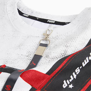 メンズ A$AP ROCKY x PUMA シートベルト 半袖 Tシャツ, PUMA White-Rosso Corsa, extralarge-JPN