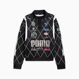 ユニセックス A$AP ROCKY x PUMA ディストレス クルースウェット, PUMA Black, extralarge-JPN