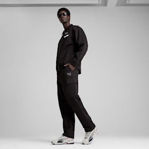 BMW M Motorsport Men's Coach Jacket, PUMA Black, extralarge