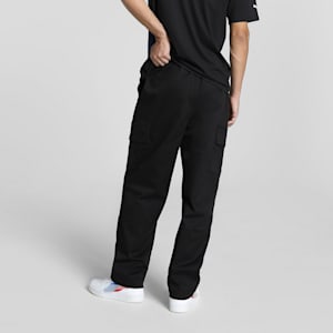 BMW M Motorsport Men's Relaxed Fit Cargo Pants, PUMA Black, extralarge-IND