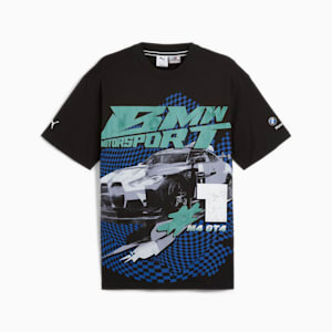 BMW M Motorsport Big Graphic Men's Tee, PUMA Black, extralarge