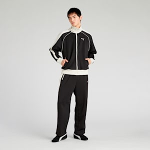 ユニセックス T7 トラック パンツ JP, PUMA Black-Alpine Snow, extralarge-JPN