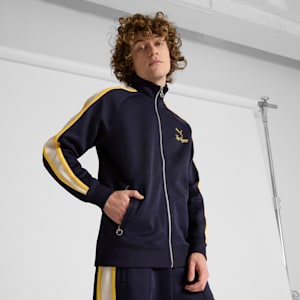 T7 Las Vegas Men's Track Jacket, New Navy, extralarge