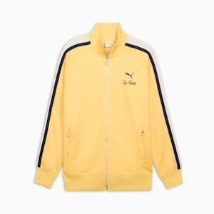 T7 Las Vegas Men's Track Jacket, Sunny Yellow, extralarge