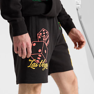 Shorts Wardrobe Essentials Las Vegas Men's 7, PUMA Black, extralarge