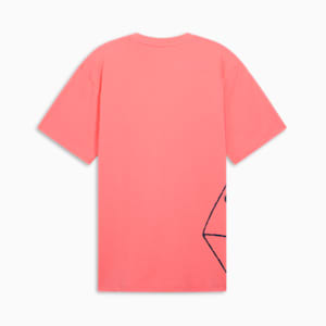 Wardrobe Essentials Las Vegas Men's Graphic Tee, Peach Frost, extralarge