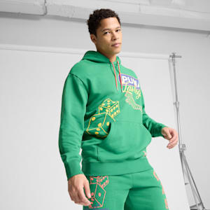 Sudadera con capucha para hombre Wardrobe Essentials Las Vegas, Archive Green, extralarge