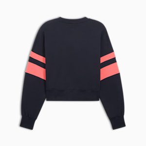 Wardrobe Essentials Las Vegas Women's Crew Sweatshirt, New Navy, extralarge