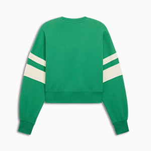 Wardrobe Essentials Las Vegas Women's Crew Sweatshirt, Archive Green, extralarge