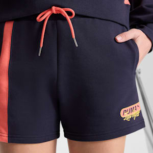 Shorts para mujer de 4 pulgadas Wardrobe Essentials Las Vegas, New Navy, extralarge