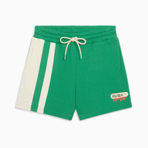 Shorts para mujer de 4 pulgadas Wardrobe Essentials Las Vegas, Archive Green, extralarge
