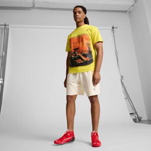Scuderia Ferrari Desert Sun Men's Tee, Speed Yellow, extralarge