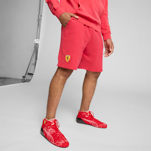 Shorts Desert Sun para hombre Scuderia Ferrari, Rosso Corsa, extralarge