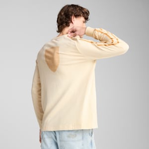 Scuderia Ferrari Desert Sun Men's Long Sleeve Shirt, Alpine Snow, extralarge