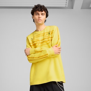 メンズ フェラーリ レース デザート サン ラスベガス クルースウェット, Speed Yellow, extralarge-JPN