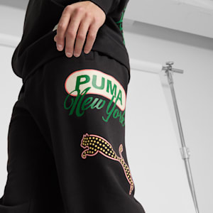 Wardrobe Essentials Bright Lights NYC Flagship Men's Sweatpants, PUMA Black, extralarge