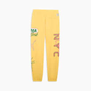Wardrobe Essentials Bright Lights NYC Flagship Men's Sweatpants, Sunny Yellow, extralarge