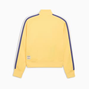 Chamarra de pista para mujer T7 Bright Lights NYC Flagship, Sunny Yellow, extralarge