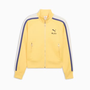 T7 Bright Lights NYC Flagship Women's Track Jacket, Sunny Yellow, extralarge