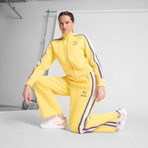 T7 Bright Lights NYC Flagship Women's Track Pants, Sunny Yellow, extralarge