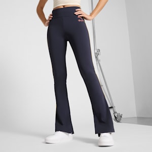 Mallón acampanado para mujer Wardrobe Essentials Bright Lights NYC Flagship, New Navy, extralarge