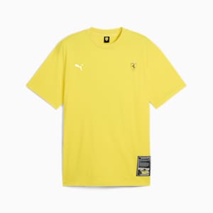 Scuderia Ferrari HP Race Color Splash Men's Tee, Speed Yellow, extralarge