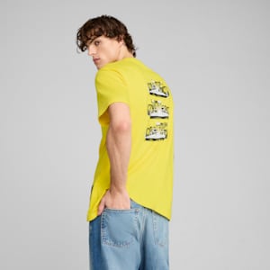 Scuderia Ferrari HP Race Color Splash Men's Tee, Speed Yellow, extralarge