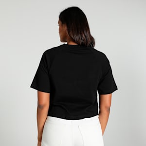CLASSICS PLAY LOUD Women's Relaxed Fit Tee, PUMA Black, extralarge-IND